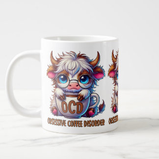 Obsessive Coffee Disorder  Large Coffee Mug