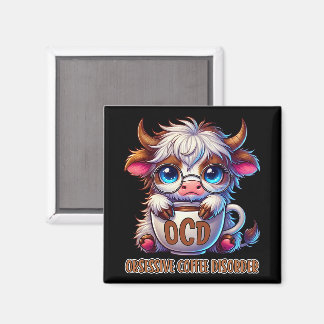 Obsessive Coffee Disorder Magnet