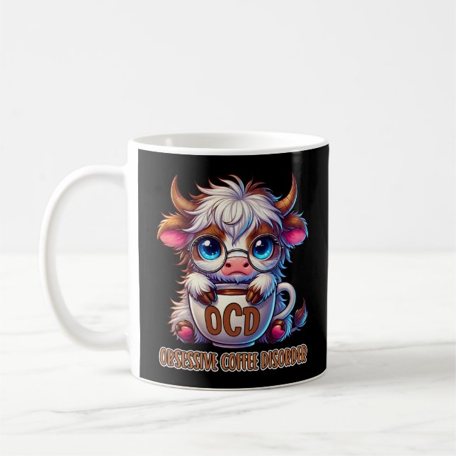 Obsessive Coffee Disorder  Mug (Left)
