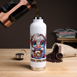 Obsessive Coffee Disorder Water Bottle