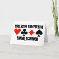 Obsessive Compulsive Bridge Disorder (OCBD)