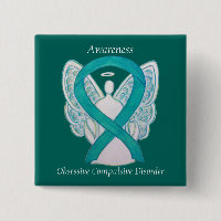 Obsessive-Compulsive Disorder Awareness Angel Pin
