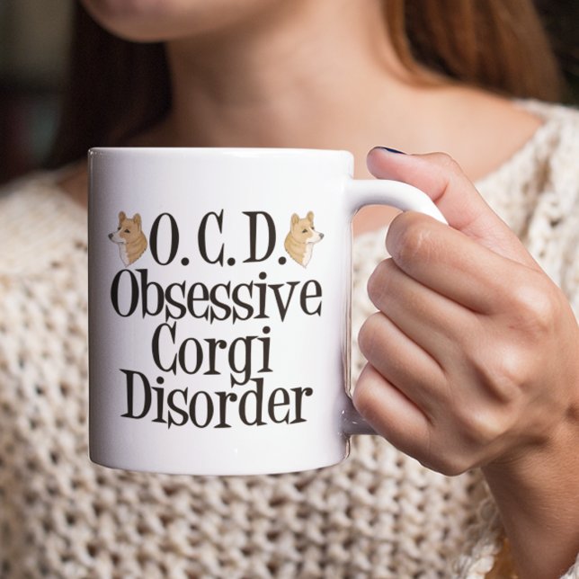 Obsessive Corgi Disorder Coffee Mug (Creator Uploaded)