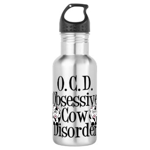 Obsessive Cow Disorder 532 Ml Water Bottle