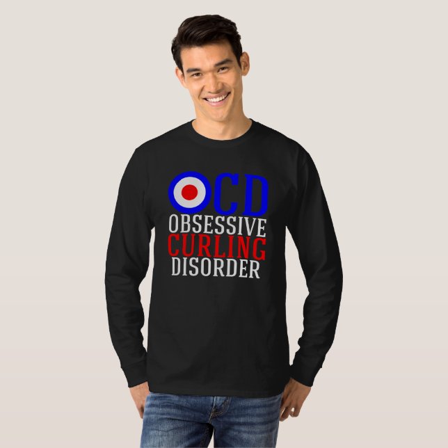 Obsessive Curling Disorder T-Shirt (Front Full)