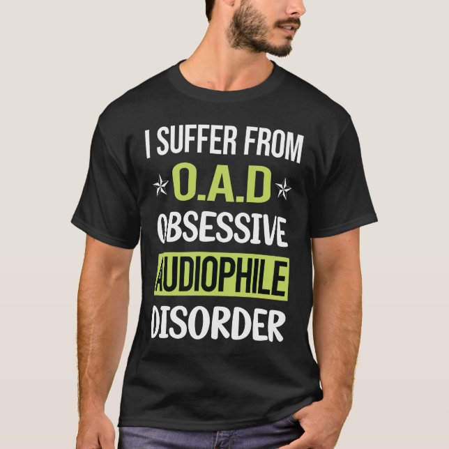 Obsessive Love Audiophile T-Shirt (Front)