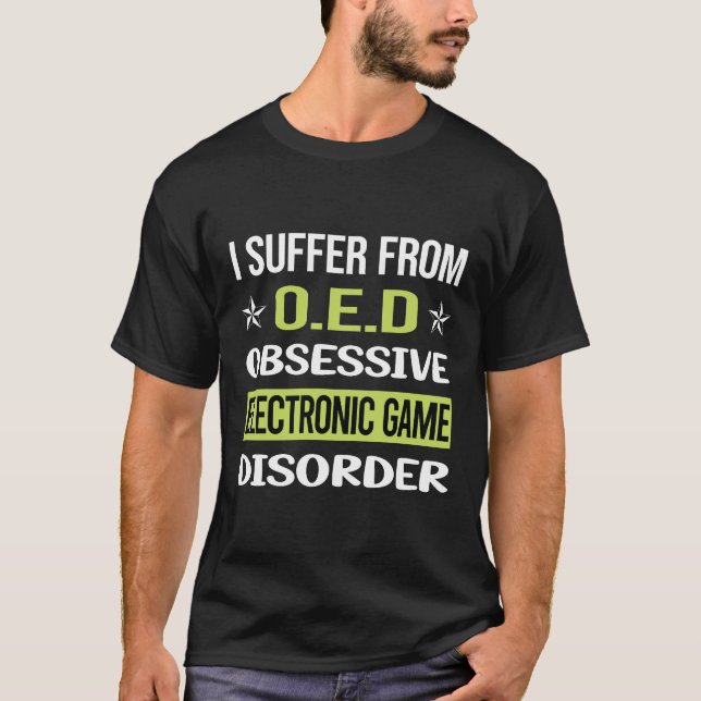 Obsessive Love Electronic Game Games T-Shirt (Front)