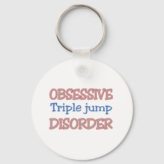 Obsessive Triple jump Disorder Key Ring