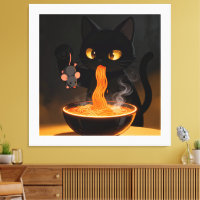 Obsidian Cat & Daring Mouse – Midnight Ramen Feast