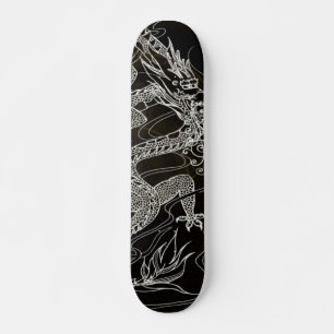 Obsidian Dragon Element Custom Pro Park Board Skateboard