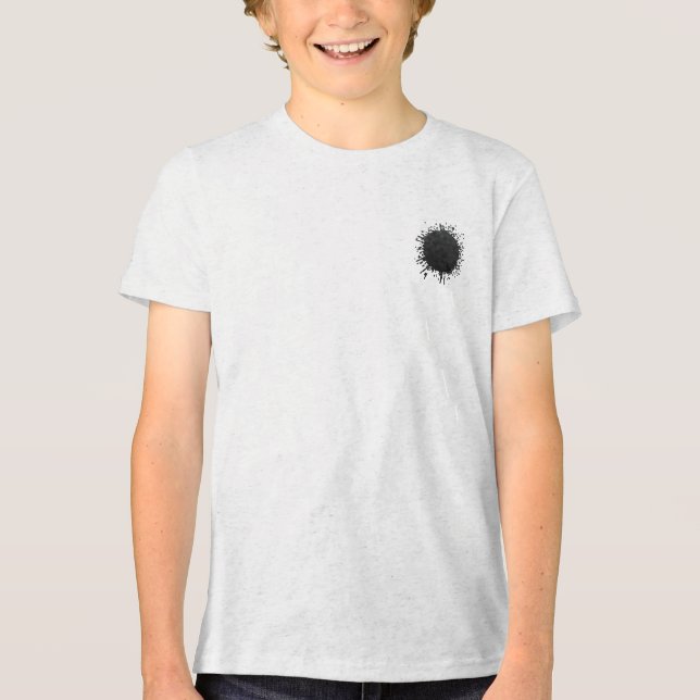 Obsidian Hush Tri-Blend Shirt (Front)