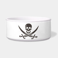 Obsidian Skull Swords Pirate flag of Calico Jack
