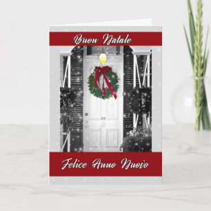 OBSOLETE - Italian Language Christmas Holiday Card