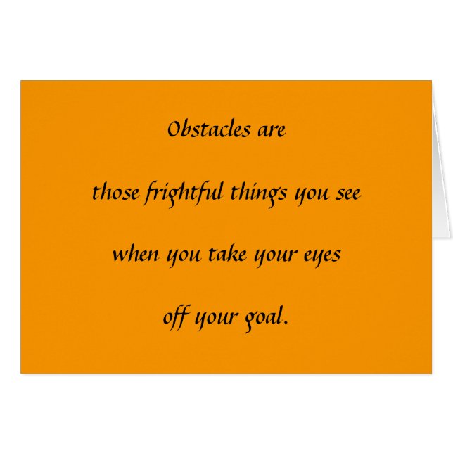 Obstacles (Front Horizontal)