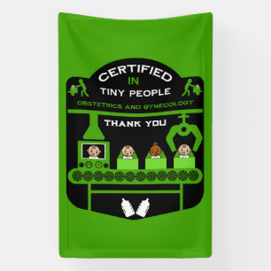 Obstetrician Appreciation And Thank You gift Banner