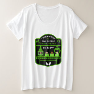 Obstetrician Appreciation And Thank You gift Plus Size T-Shirt