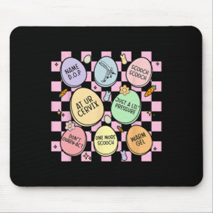 Obstetrician Eggs Bunny Gynaecologist Obgyn Nurse Mouse Pad