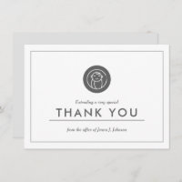 Obstetrician Themed | Minimalist Flat Thank You