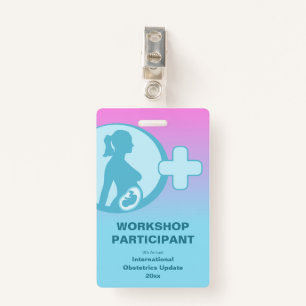 Obstetrics & Gynaecology Medical Conference ID Badge