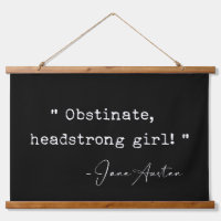 Obstinate headstrong girl Jane Austen