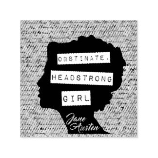 Obstinate Headstrong Girl Pride & Prejudice Self-inking Stamp