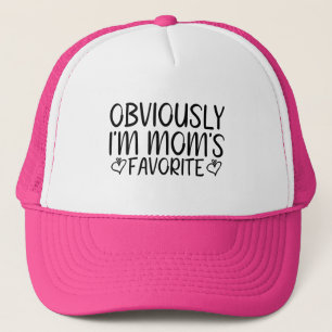 Obviously i'm mum's favourite trucker hat