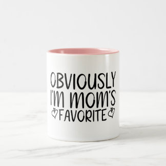 Obviously i'm mum's favourite Two-Tone coffee mug