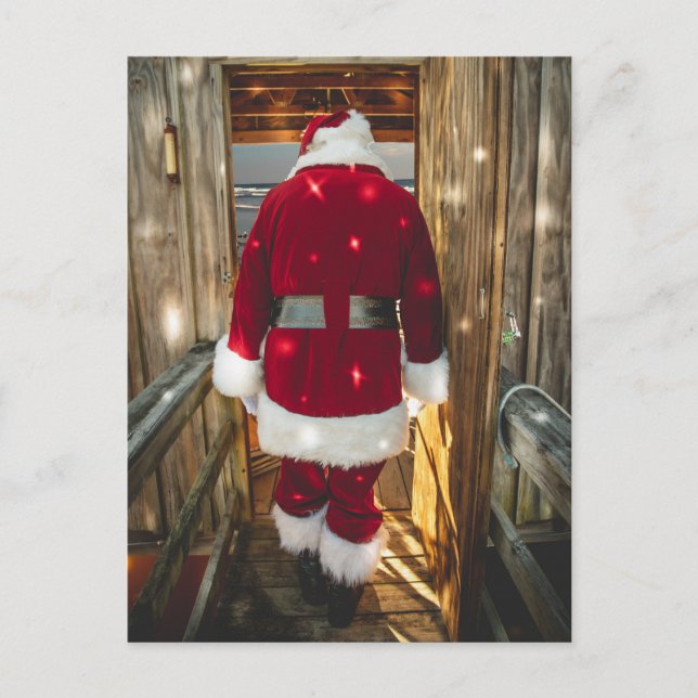 OBX Christmas  Postcard (Front)
