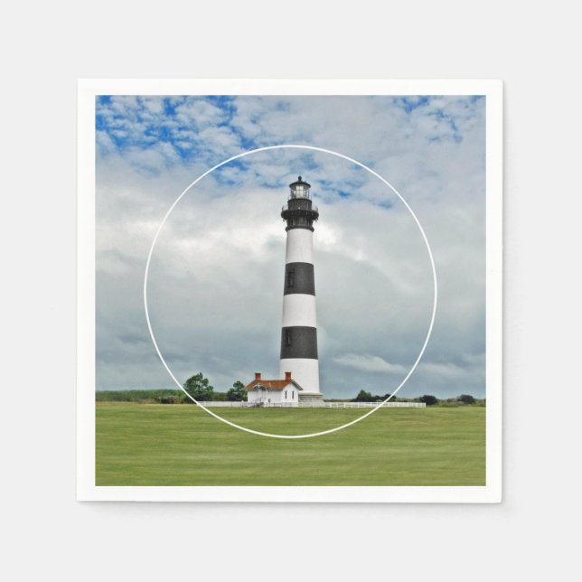 OBX Lighthouse Napkin (Front)