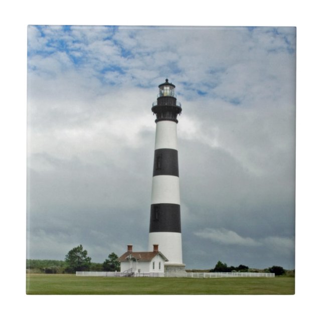 OBX Lighthouse Tile (Front)
