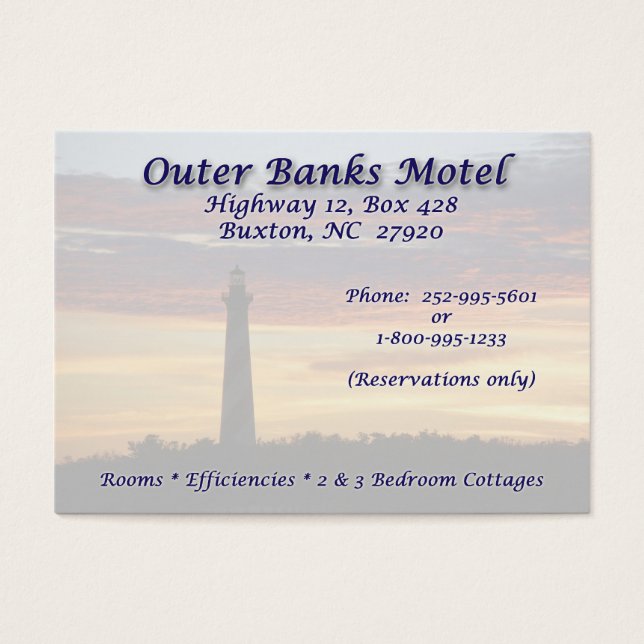 OBX Motel BC (Front)
