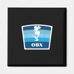 Obx North Carolina Nc Mermaid Outer Banks Vacation Magnet