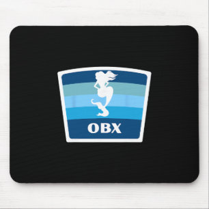 Obx North Carolina Nc Mermaid Outer Nks Vacation  Mouse Pad