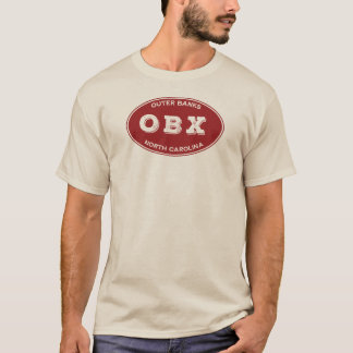 OBX Solid Oval in Red T-Shirt