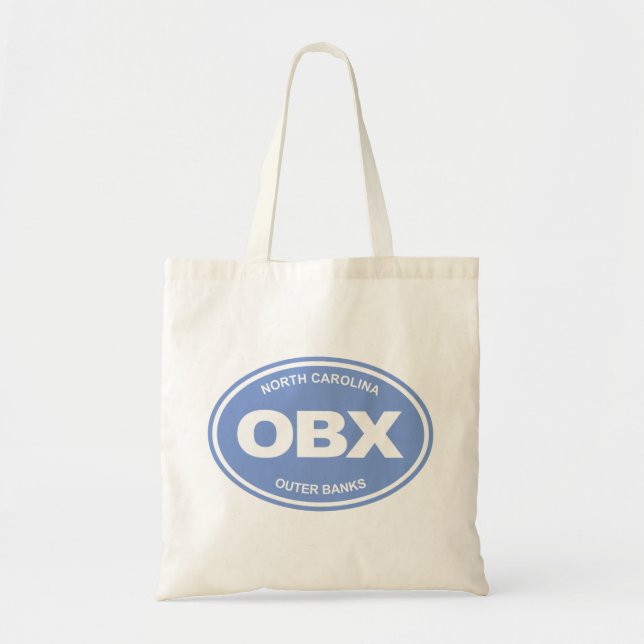 OBX (The Outer Banks) Tote Bag (Front)