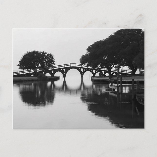 OBX Whalehead Footbridge Postcard (Front)