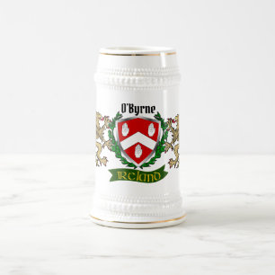 O'Byrne/Byrne Irish Shield Beer Stein