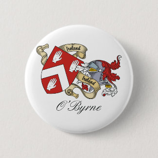 O'Byrne Family Crest 6 Cm Round Badge