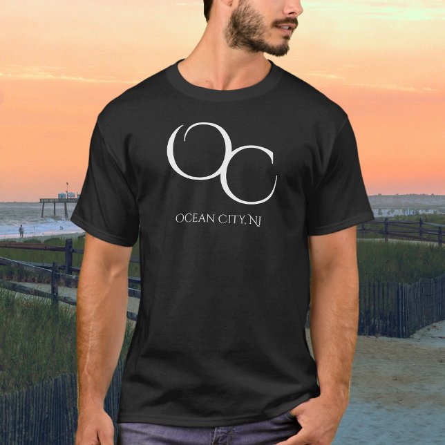 OC Ocean City, NJ Jersey Shore Beach T-Shirt (Creator Uploaded)