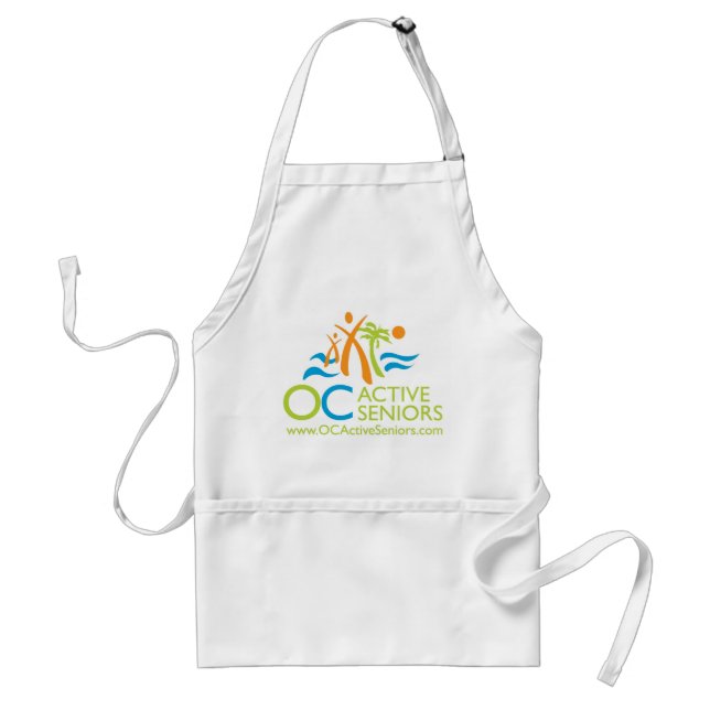 OCActiveSeniors Logo-Apron Standard Apron (Front)