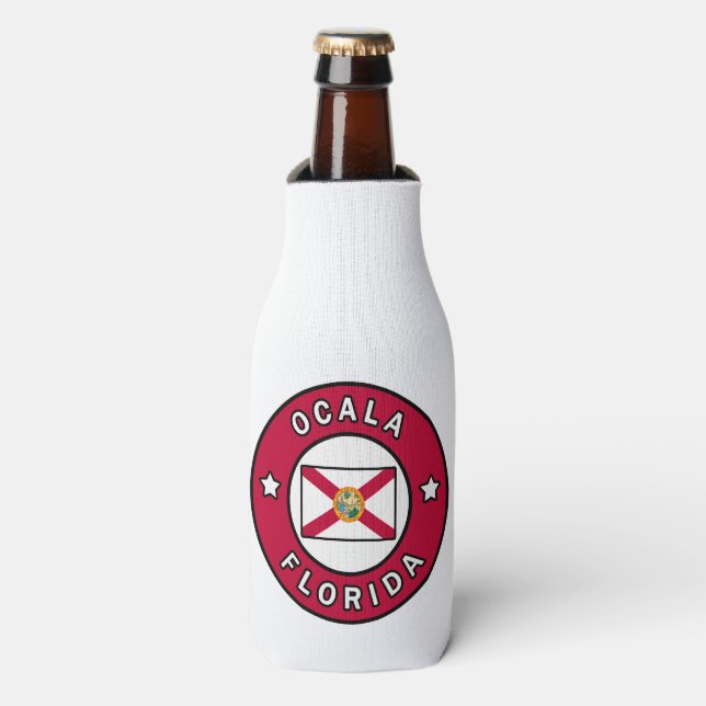 Ocala Florida Bottle Cooler (Bottle Front)