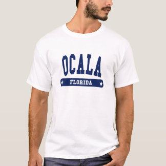 Ocala Florida College Style tee shirts