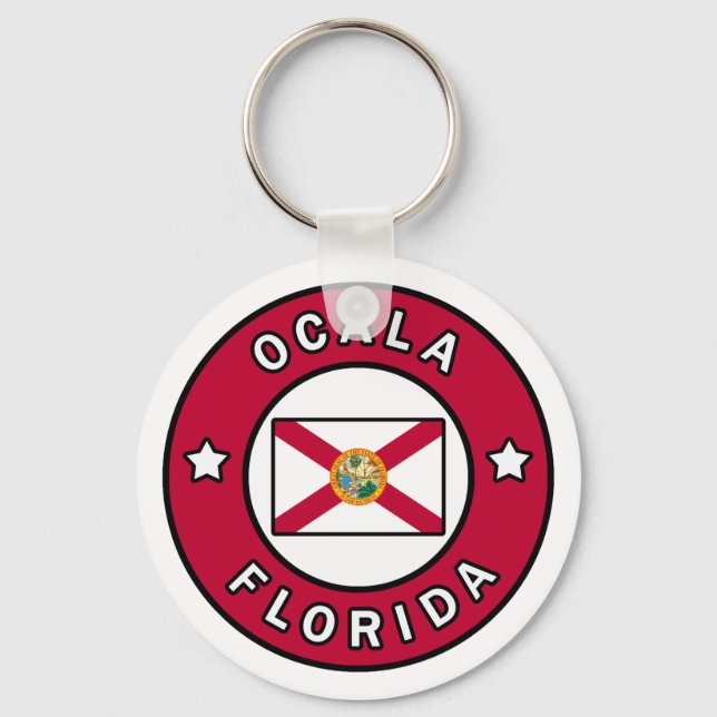 Ocala Florida Key Ring (Front)