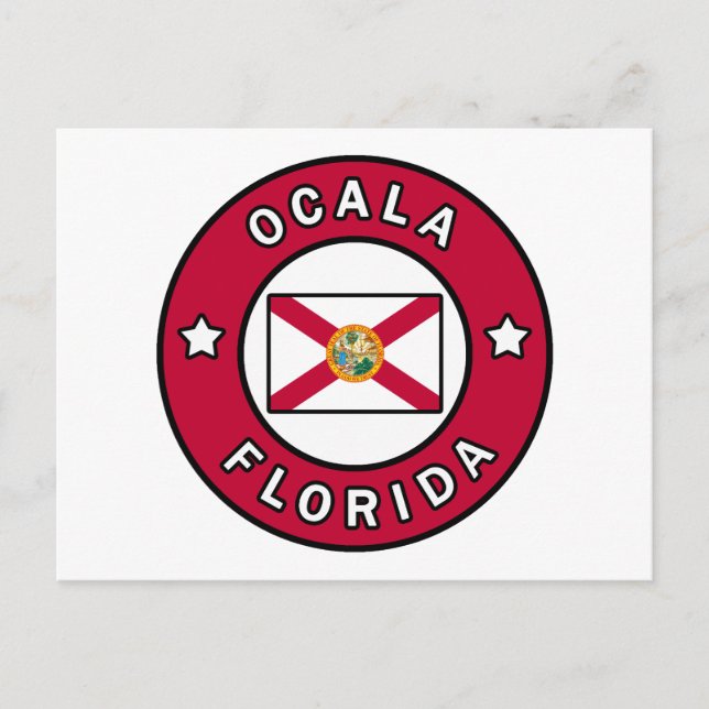 Ocala Florida Postcard (Front)