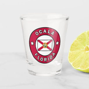 Ocala Florida Shot Glass
