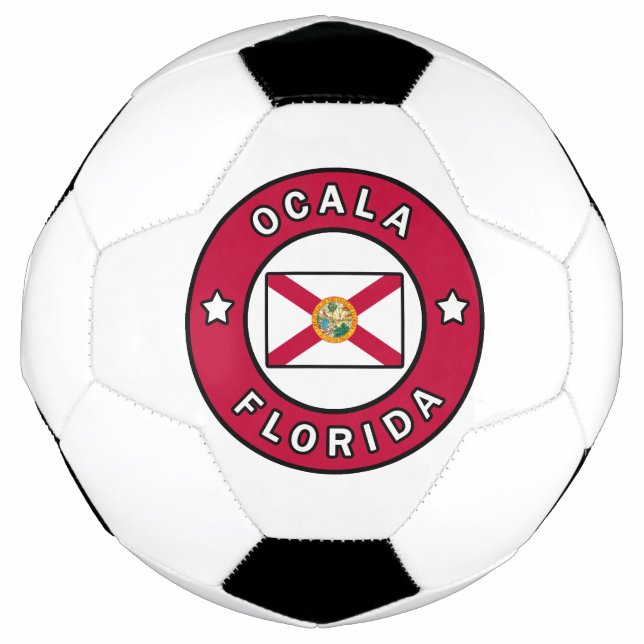 Ocala Florida Soccer Ball (Front)