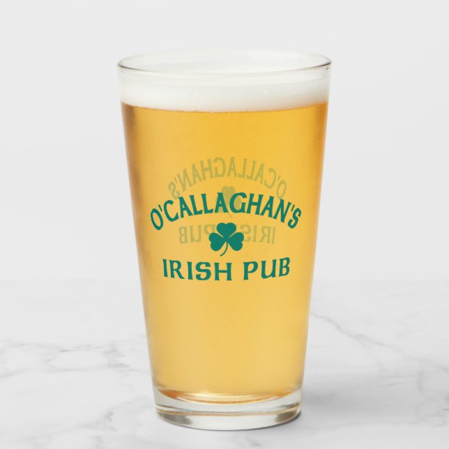 O'Callaghan's Irish Pub Glass (Front Filled)
