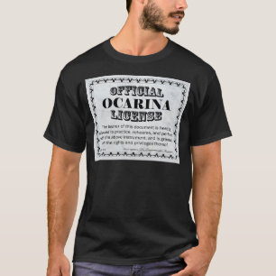 Ocarina License T-Shirt