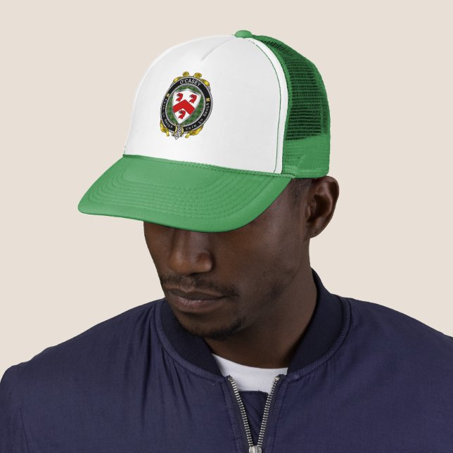 O'Casey./Casey Irish Shield Trucker Hat (In Situ)