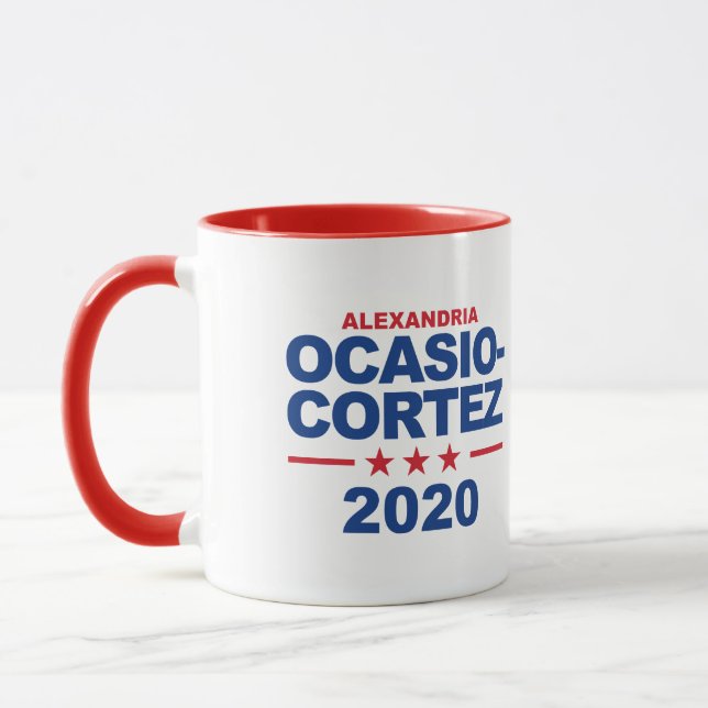 Ocasio-Cortez 2020 Mug (Left)